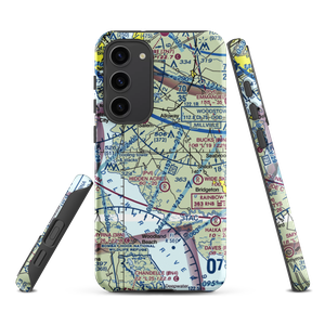 Stoe Creek Farm Airport (7NJ2) VFR Sectional Samsung Phone Case