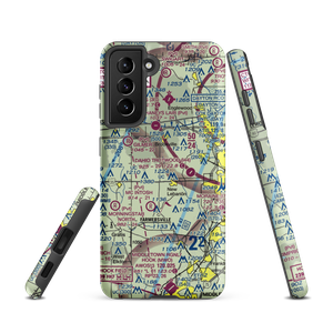 Stone Airport (1OI6) VFR Sectional Samsung Phone Case