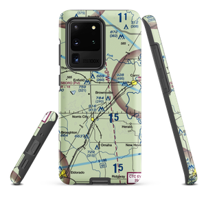 Stoney Real Estate Airport (LL13) VFR Sectional Samsung Phone Case