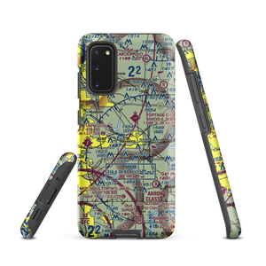 Stoney's Airport (OI32) VFR Sectional Samsung Phone Case