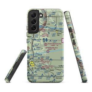 Stony Branch Airport (78MU) VFR Sectional Samsung Phone Case