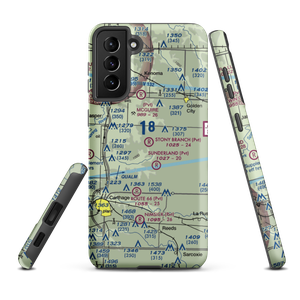 Stony Branch Airport (78MU) VFR Sectional Samsung Phone Case