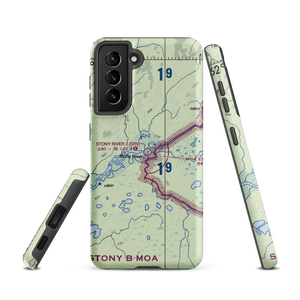 Stony River 2 Airport (SRV) VFR Sectional Samsung Phone Case