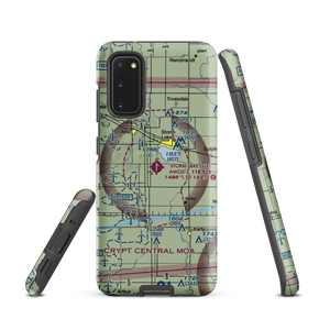 Storm Lake Municipal Airport (SLB) VFR Sectional Samsung Phone Case