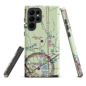 Stovall Ranch Nr 1 Airport (7TE6) VFR Sectional Samsung Phone Case