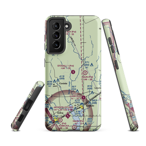 Stovall Ranch Nr 1 Airport (7TE6) VFR Sectional Samsung Phone Case