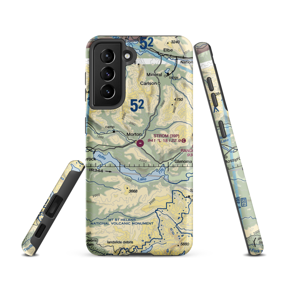 Strom Field (39P) VFR Sectional Samsung Phone Case Samsung Galaxy S21 model shown