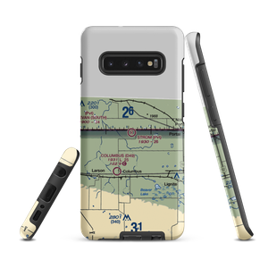 Strom Private Airport (6NA0) VFR Sectional Samsung Phone Case