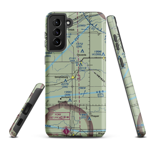 Stromsburg Municipal Airport (23NE) VFR Sectional Samsung Phone Case