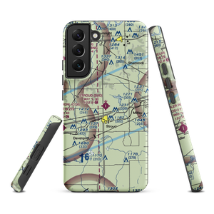 Stroud Municipal Airport (SUD) VFR Sectional Samsung Phone Case