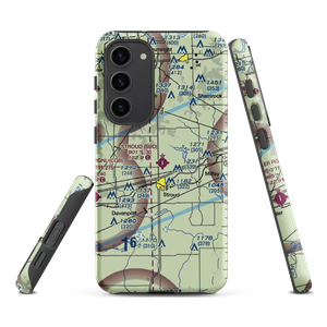 Stroud Municipal Airport (SUD) VFR Sectional Samsung Phone Case