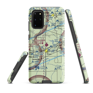 Stroud Municipal Airport (SUD) VFR Sectional Samsung Phone Case