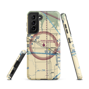 Stuart Atkinson Municipal Airport (8V2) VFR Sectional Samsung Phone Case