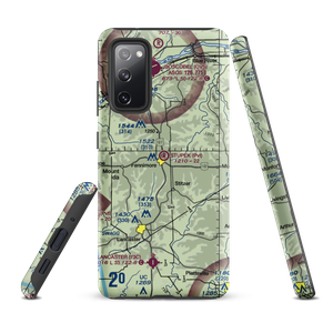 Stupek Farms Airport (8WI8) VFR Sectional Samsung Phone Case