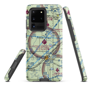 Stuttgart Municipal Airport / Carl Humphrey Field (SGT) VFR Sectional Samsung Phone Case