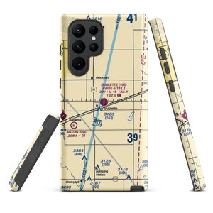 Sublette Municipal Airport (19S) VFR Sectional Samsung Phone Case