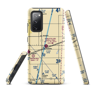 Sublette Municipal Airport (19S) VFR Sectional Samsung Phone Case