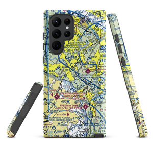 Suburban Airport (W18) VFR Sectional Samsung Phone Case