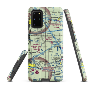 Sue Rock International Airport (IS93) VFR Sectional Samsung Phone Case