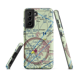 Sugar Creek Farm Airport (3IL9) VFR Sectional Samsung Phone Case