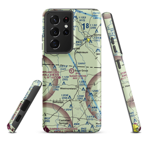 Sugar Grove Airport (38TN) VFR Sectional Samsung Phone Case