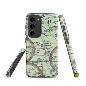 Sugar Grove Airport (38TN) VFR Sectional Samsung Phone Case