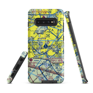 Sugar Land Regional Airport (SGR) VFR Sectional Samsung Phone Case