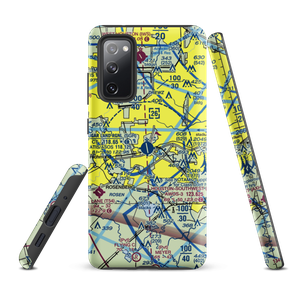 Sugar Land Regional Airport (SGR) VFR Sectional Samsung Phone Case