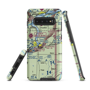 Sullivan Airport (39LL) VFR Sectional Samsung Phone Case