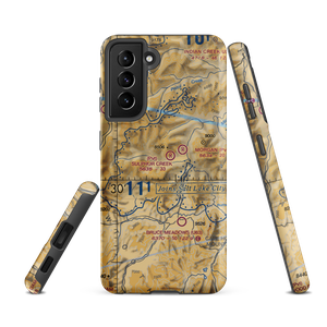 Sulphur Creek Ranch Airport (ID74) VFR Sectional Samsung Phone Case