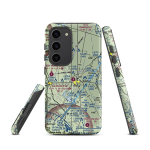 Sulphur Municipal Airport (F30) VFR Sectional Samsung Phone Case