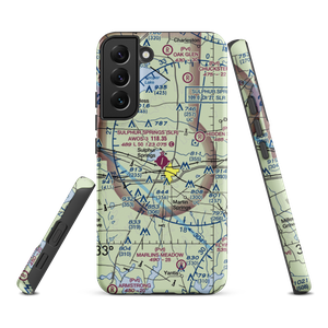 Sulphur Springs Municipal Airport (SLR) VFR Sectional Samsung Phone Case