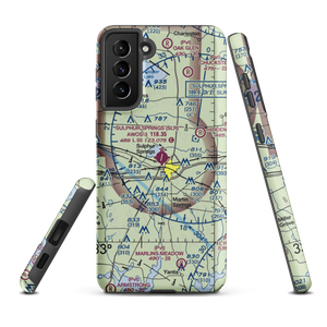 Sulphur Springs Municipal Airport (SLR) VFR Sectional Samsung Phone Case