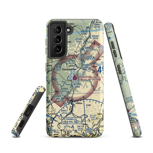 Summersville Airport (SXL) VFR Sectional Samsung Phone Case