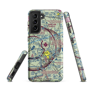 Sumter Airport (SMS) VFR Sectional Samsung Phone Case