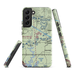 Sunburst Ranch Airport (MU48) VFR Sectional Samsung Phone Case