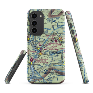 Sunbury Seaplane Base (H11) VFR Sectional Samsung Phone Case