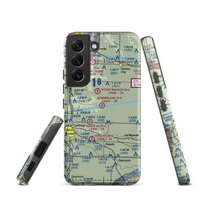 Sunderland Airport (0MU1) VFR Sectional Samsung Phone Case