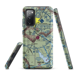 Sunflower Aerodrome (SN76) VFR Sectional Samsung Phone Case