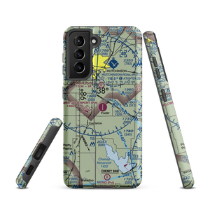 Sunflower Aerodrome (SN76) VFR Sectional Samsung Phone Case