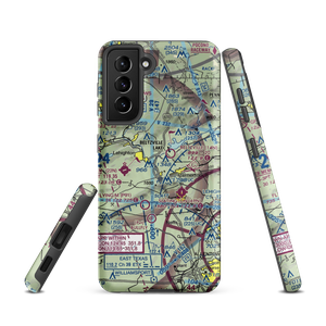 Sunny Rest Airport (8PA8) VFR Sectional Samsung Phone Case