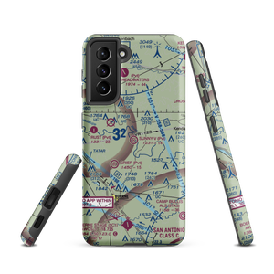 Sunny V Ranch Airport (7TS3) VFR Sectional Samsung Phone Case