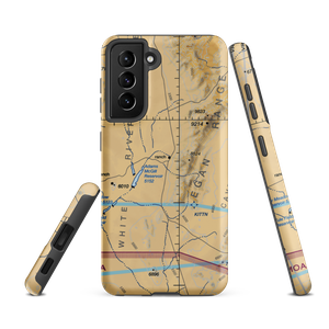 Sunnyside/Kirch Wildlife Mgmt Area Airport (NV07) VFR Sectional Samsung Phone Case