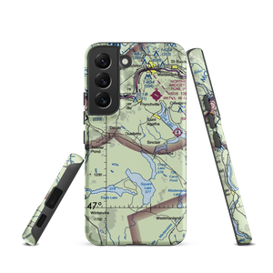 Sunrise Farms Airport (ME25) VFR Sectional Samsung Phone Case