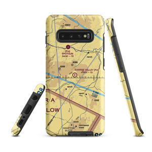 Sunrise Valley Ranch Lodge Airport (29OR) VFR Sectional Samsung Phone Case