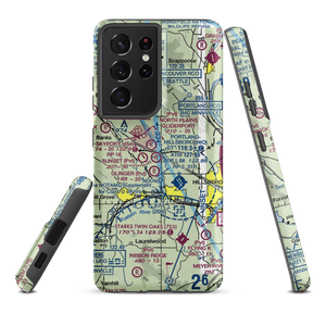 Sunset Air Strip (1OR3) VFR Sectional Samsung Phone Case