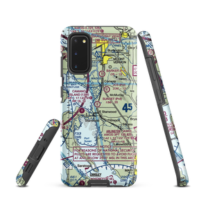 Sunset Airport (15WA) VFR Sectional Samsung Phone Case