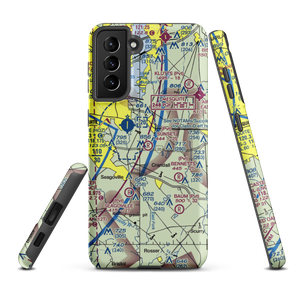 Sunset Airport (TA18) VFR Sectional Samsung Phone Case