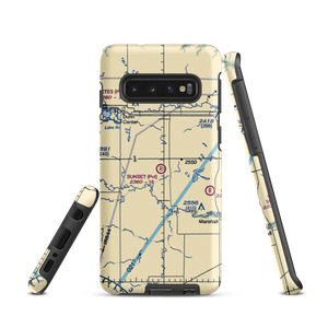 Sunset Strip (37ND) VFR Sectional Samsung Phone Case