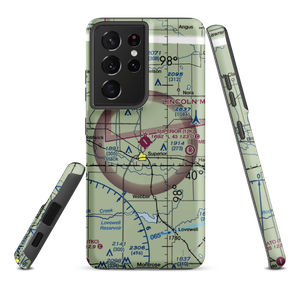 Superior Municipal Airport (12K) VFR Sectional Samsung Phone Case